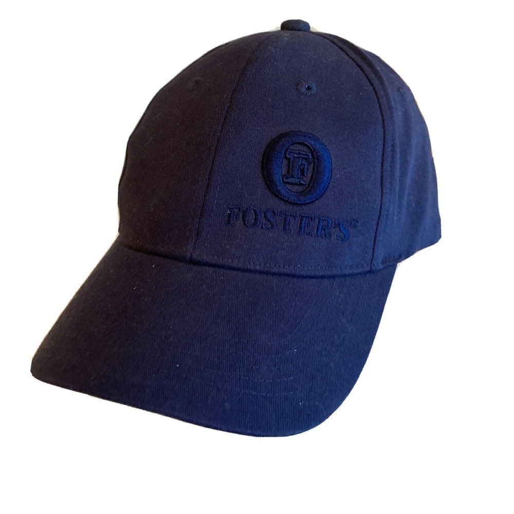 Fosters Lager Australian for Beer‎ Blue baseball hat cap blue adjustable Navy